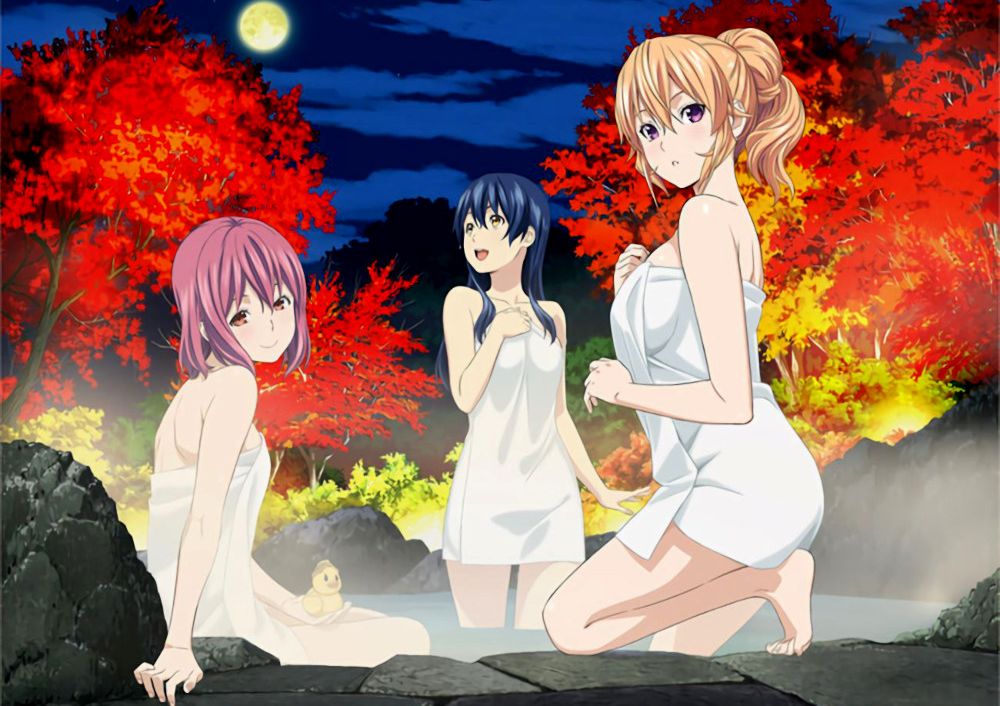 Food Wars Special 2 Megumi Erina e Hisako alle terme